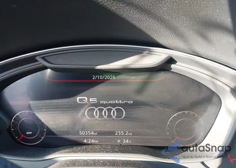 2019 Audi Q5 45 Premium z USA, uszkodzony, nr VIN WA1BNAFY7K2101633